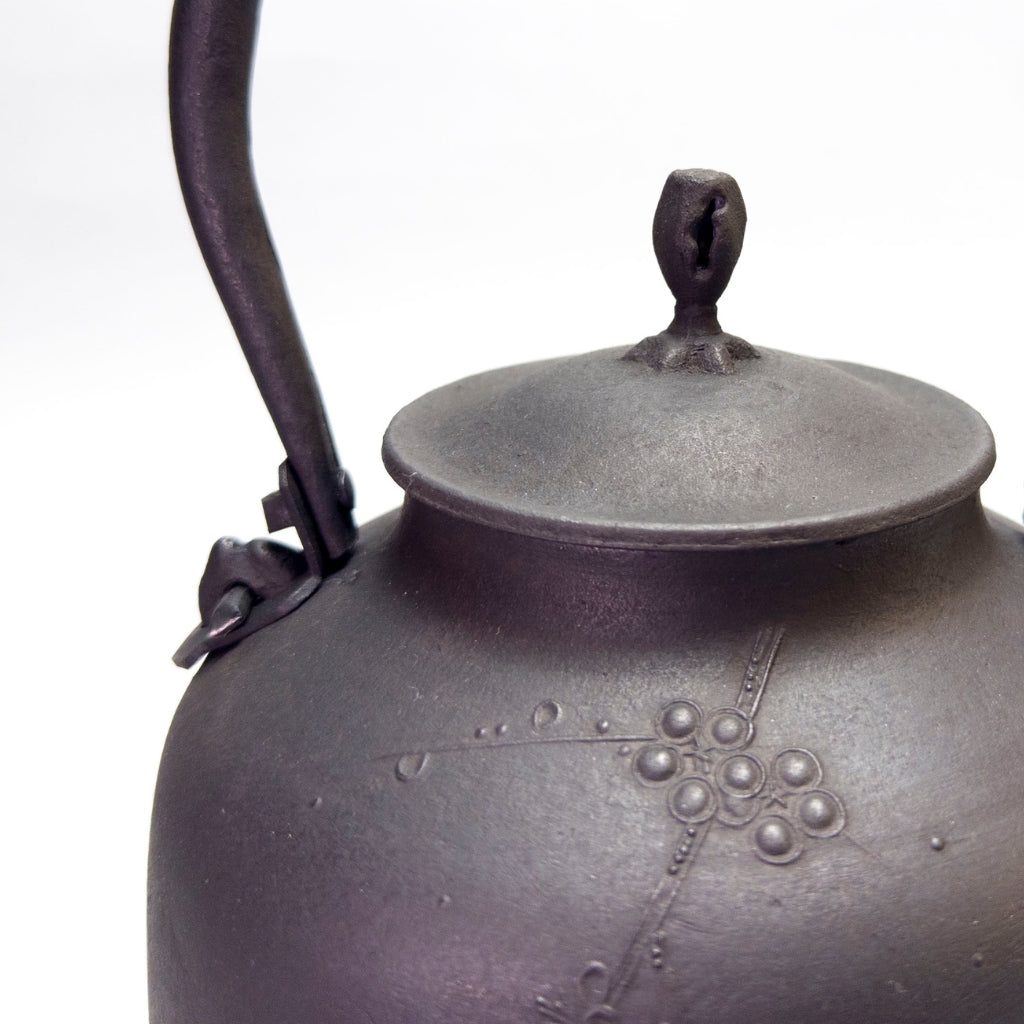 Cast Iron Kettle: Michioku Ume