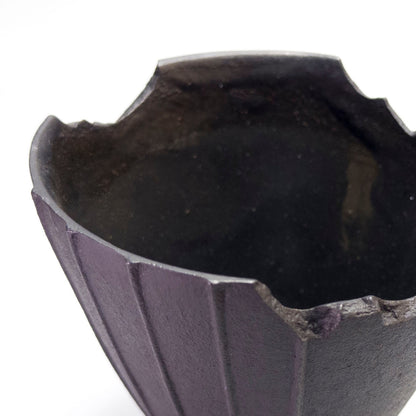 Bundle-Line Irregular Rim Vase