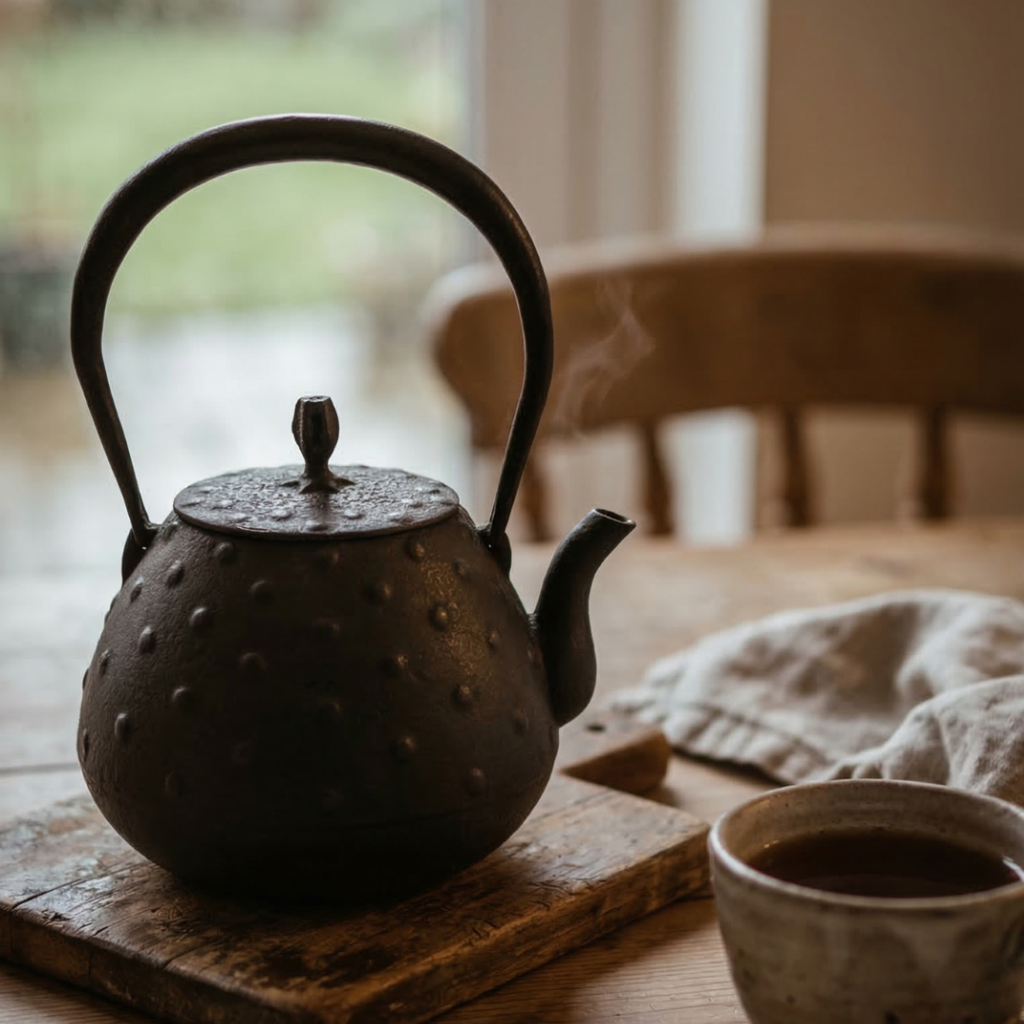 Bouilloire en fonte : Arare aux noix d'automne