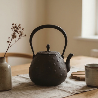 Bouilloire en fonte : Arare aux noix d'automne