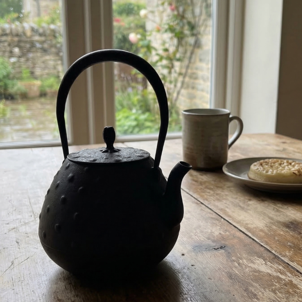 Bouilloire en fonte : Arare aux noix d'automne